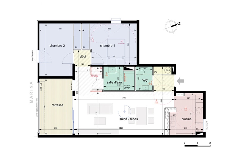 Lot 11 | T3 | Etage : R+2