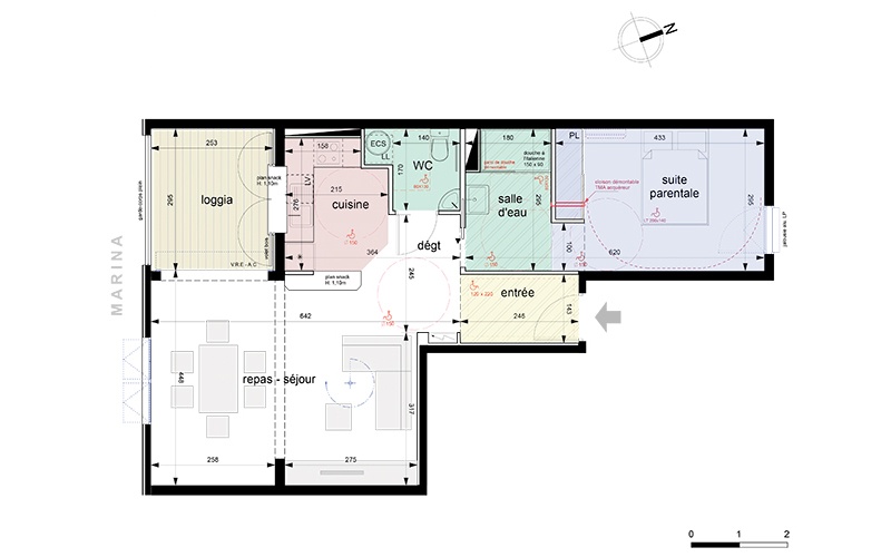 Lot 12 | T2 | Etage : R+2