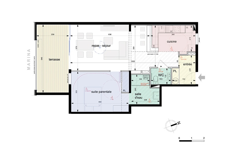 Lot 13 | T2 | Etage : R+2