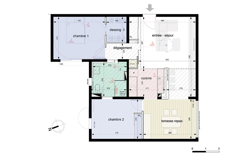 Lot 17 | T3 | Etage : R+3